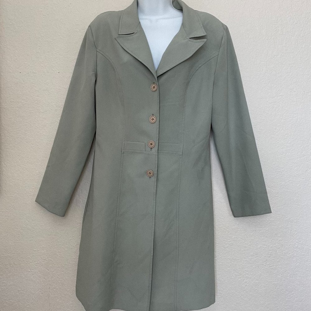 Vintage Green Stylish Coat